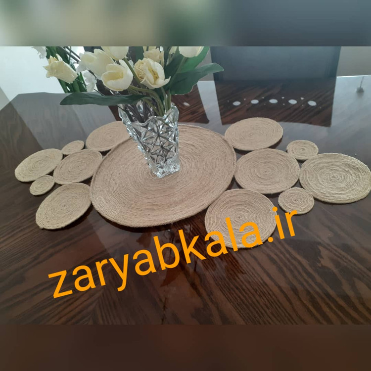 رو میزی نخ کنف