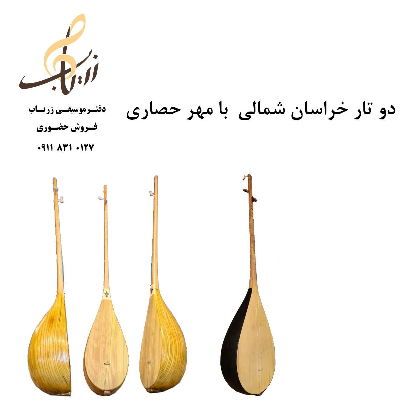 دو تار خراسان شمالی با مهر حصاری ، کاسه بزرگ